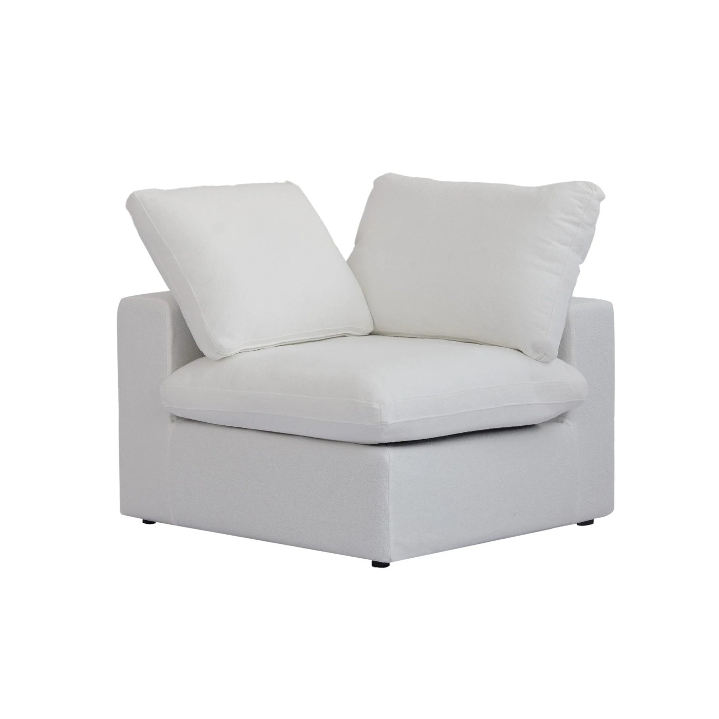Ascend Forma Slipcovers Slipcover corner piece in white